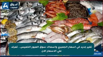 تغير جديد في أسعار الجمبري وأسماك سوق العبور الخميس.. تعرف على الأسعار الآن